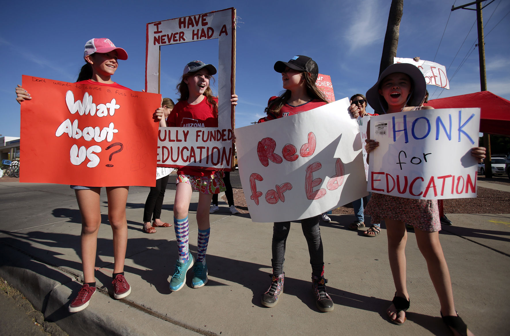 "I have never had a fully funded education"